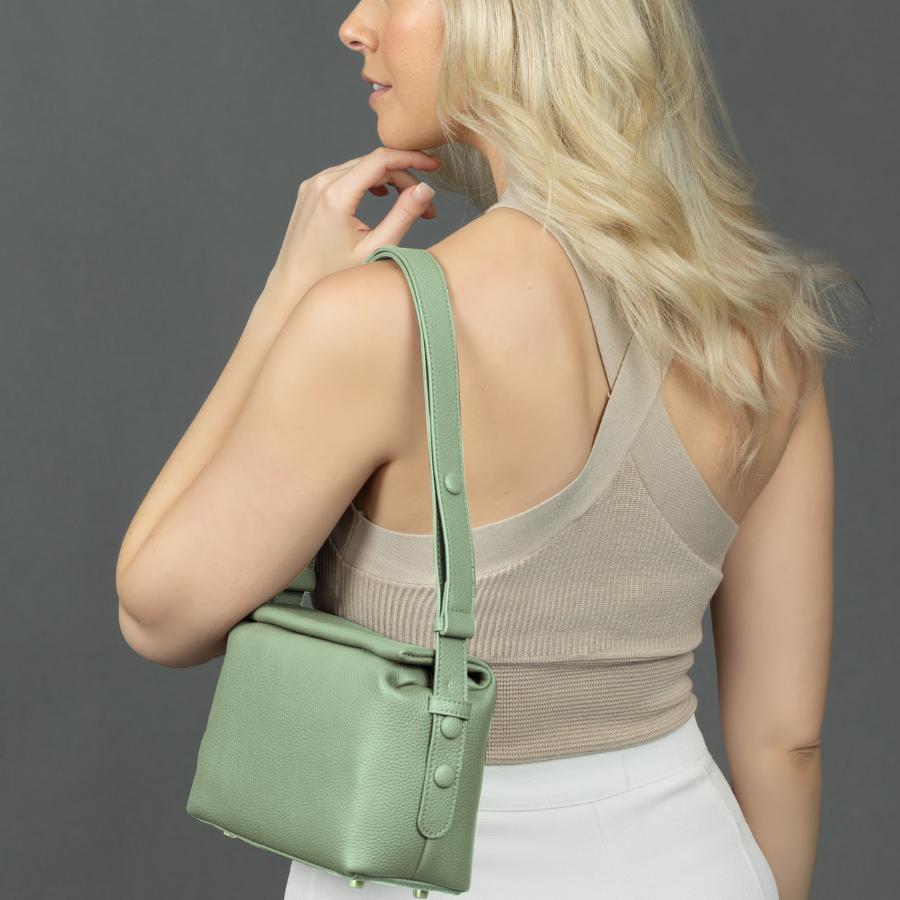 Green bags with 2 straps